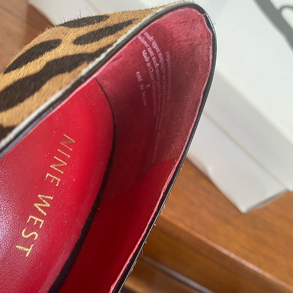 Nine West Leopard Print Heels - Picture 10 of 14